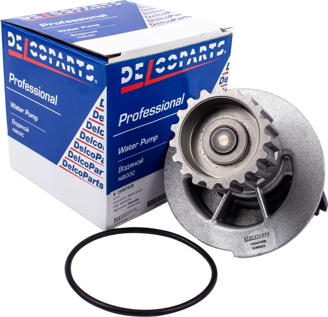 Насос охлаждающей жидкости Chevrolet LACETTI  CRUZE (Delcoparts) Delcoparts. Артикул 19347428
