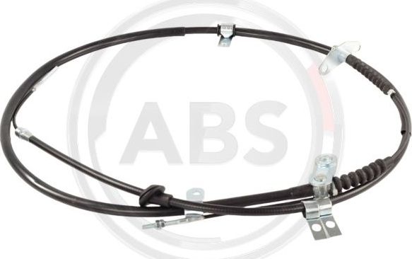 Трос ручника (тросик ручного тормоза) ABS задний правый для Kia Sorento I 2002-2003. Артикул K19478