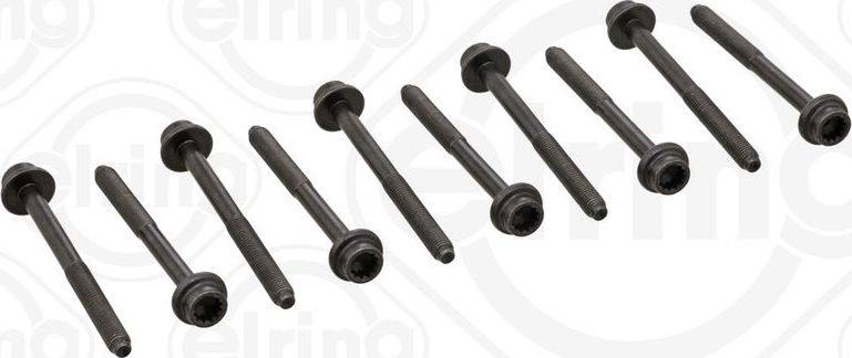Комплект болтов ГБЦ Elring. Артикул 057.220