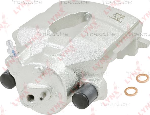 Тормозной суппорт LYNXauto передний левый для Audi A3 II (8P) 2003-2013. Артикул BA-2655