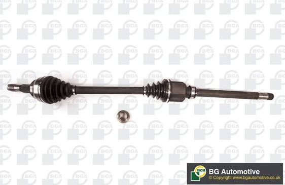 Полуось (привод в сборе, приводной вал) BGA передняя правая для Fiat Ducato III 2006-2026. Артикул DS6737R