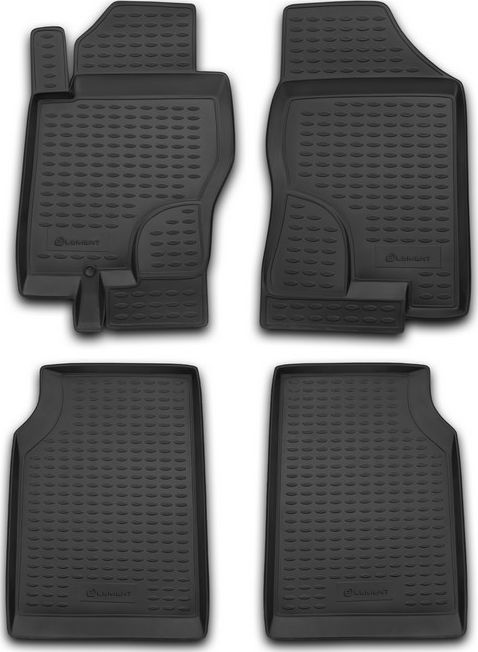 Коврики Element для салона Nissan Navara МКПП 2005-2010. Артикул NLC.36.19.210