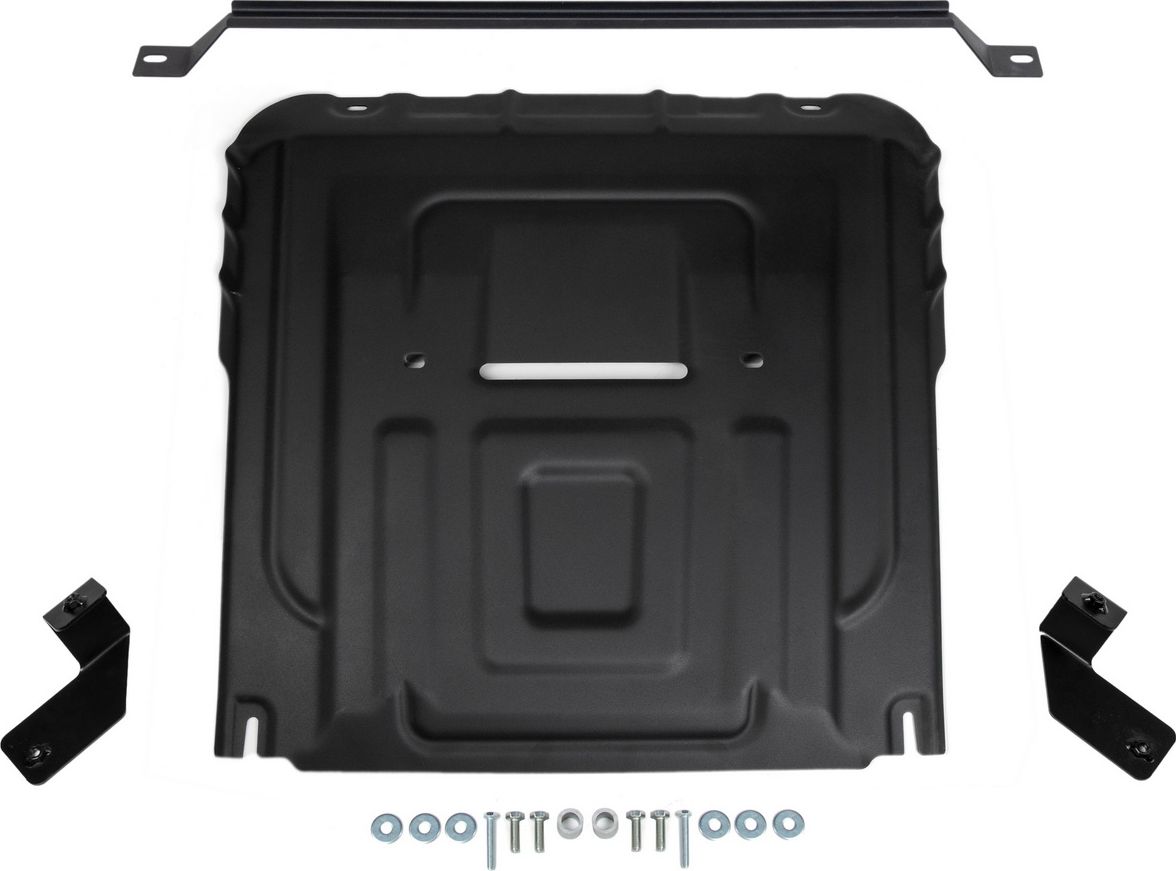 Защита АвтоБРОНЯ для картера и КПП Haval Jolion РКПП FWD (Comfort) 2021-2026. Артикул 111.09423.1