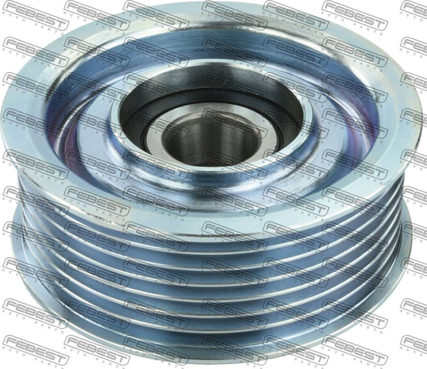 Направляющий (ведущий) ролик приводного поликлинового ремня Febest. Артикул 0388-RB3