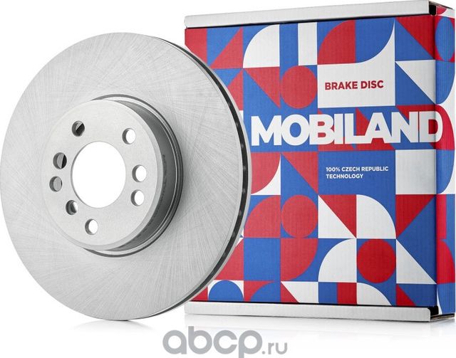 Диск тормозной передний вентилируемый D322мм BMW X5 (E53), X3 (E83) (Mobiland). Артикул 416109481