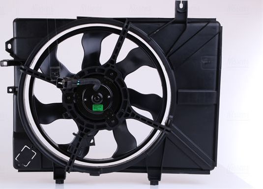 Вентилятор радиатора двигателя Nissens (полимерный материал) для Hyundai Getz I 2002-2010. Артикул 85035