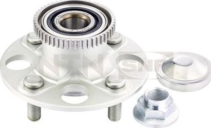 Ступица колеса с интегрированным подшипником NTN / SNR задняя для Honda Insight I 2000-2006. Артикул R174.102