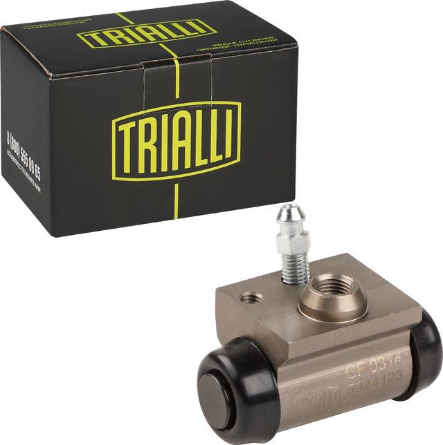 Тормозной цилиндр Trialli (алюминий) задний для Citroen C1 I 2005-2014. Артикул CF 0314