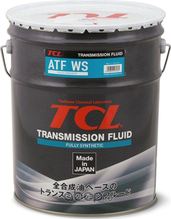 Жидкость для АКПП TCL ATF WS, 20л. Артикул A020TYWS