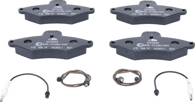 Тормозные колодки ATE передние для Citroen Xantia I 1993-2003. Артикул 13.0460-3956.2