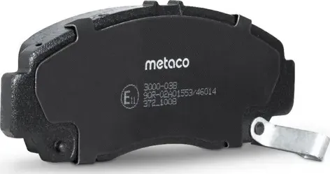 Колодки тормозные HONDA CIVIC 00- перед. (Metaco). Артикул 3000038