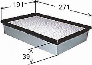 Воздушный фильтр JS Asakashi. Артикул A9412