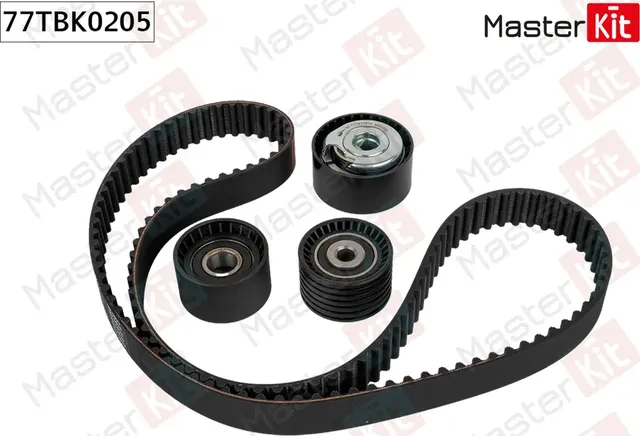 77TBK0205 Комплект ремня ГРМ Renault MEGANE I Classic (LA0/1_) 1996 - 2008 (Master KIT). Артикул 77tbk0205