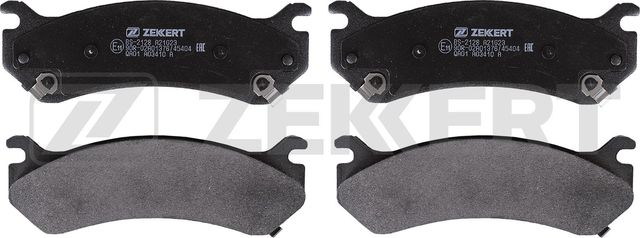 Тормозные колодки Zekkert передние/задние для Hummer H2 2002-2009. Артикул BS-2128