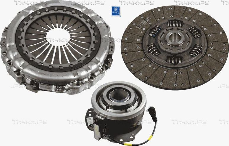 Сцепление (комплект) (в сборе) SACHS Kit plus CSC для Renault Magnum 2006-2013. Артикул 3400 710 066