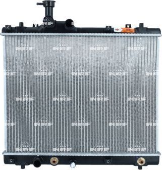 Радиатор охлаждения двигателя NRF (алюминий). Артикул 59208