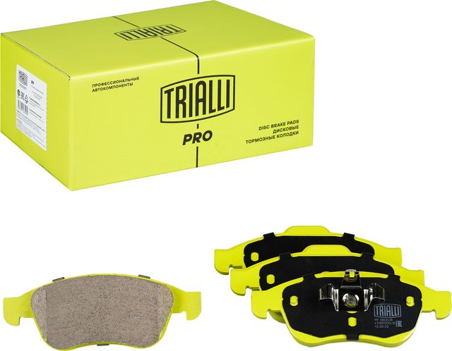 Тормозные колодки Trialli (Керамика) передние для Renault Megane IV 2010-2026. Артикул PF 0902CR