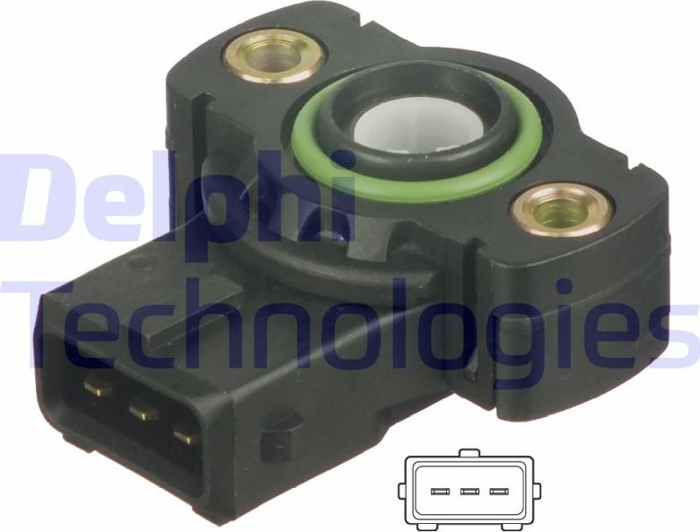 Датчик положения дроссельной заслонки Delphi для BMW 7 III (E38) 1994-2001. Артикул SS10562-12B1