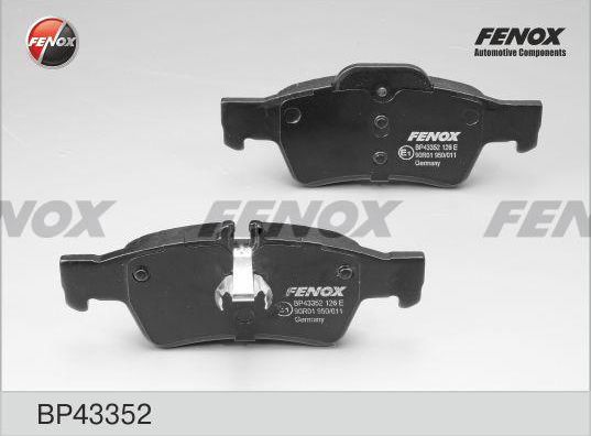 Тормозные колодки Fenox. Артикул BP43352