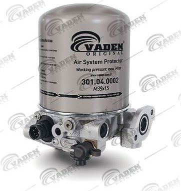 Осушитель воздуха пневмосистемы Vaden Original. Артикул 301.02.0002