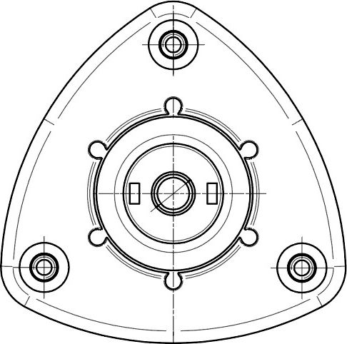 Опора амортизатора (стойки) Trialli. Артикул SA 2551