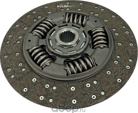 ДИСК СЦЕПЛЕНИЯ ВОЛЬВО 430WGTZ 46X50-24N 5 ПРУЖ ОТК (Avlkraft) Avlkraft. Артикул 70110419