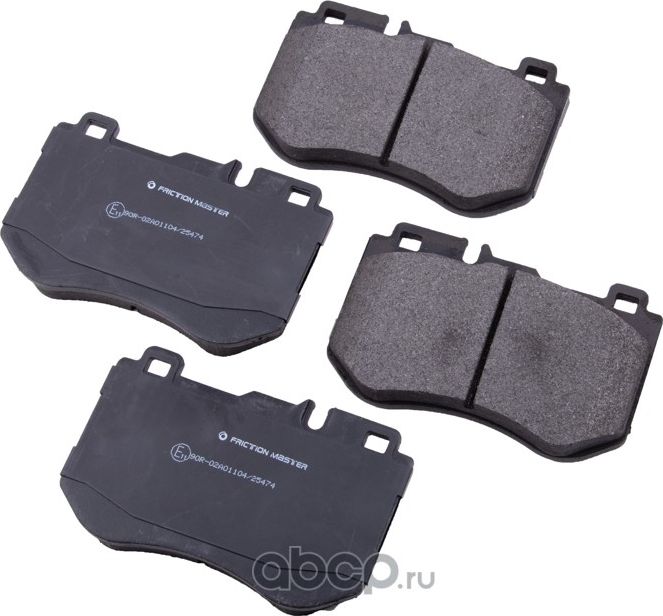 Колодки тормозные дисковые (Frictionmaster). Артикул MKD1862