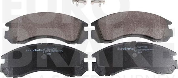 Тормозные колодки Eurobrake. Артикул 5502221965