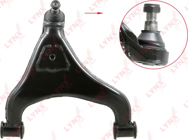 Поперечный рычаг передней подвески LYNXauto правый для Volkswagen LT II 1996-2006. Артикул C5216R