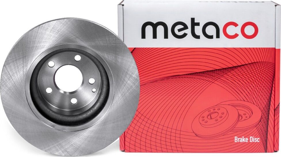 Диск тормозной передний вентилируемый (Metaco). Артикул 3050104