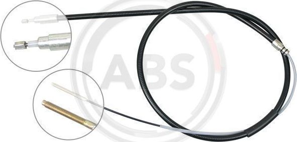 Трос ручника (тросик ручного тормоза) ABS. Артикул K19997