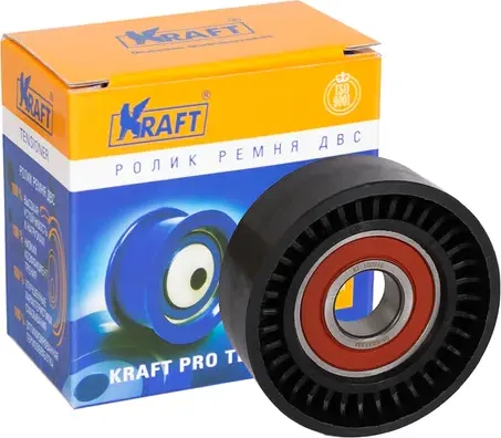 Ролик натяжителя приводного ремня (Kraft). Артикул KT100946