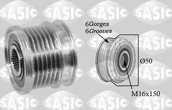 Муфта генератора обгонная Sasic. Артикул 1676023