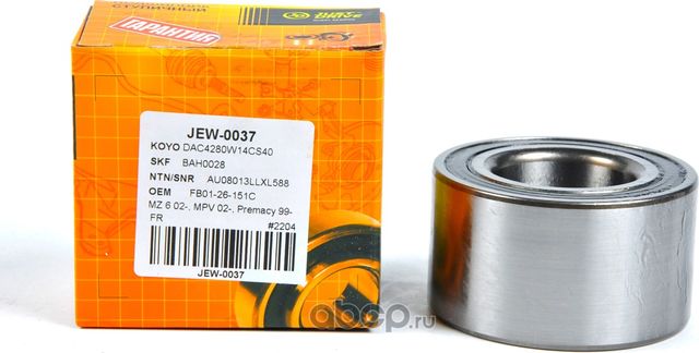 JEW0037_Подшипник, передний (Just Drive). Артикул JEW0037