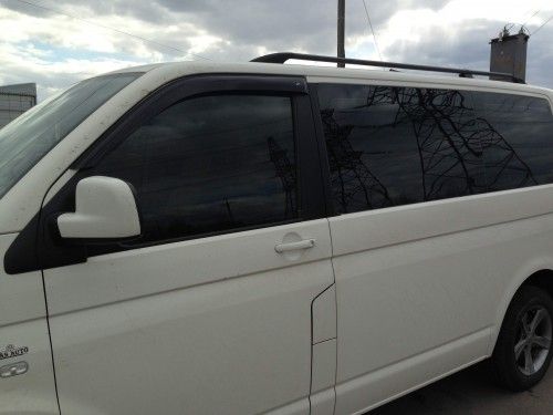 Дефлекторы Cobra Tuning для окон Volkswagen T5 2003-2009. Артикул V21703