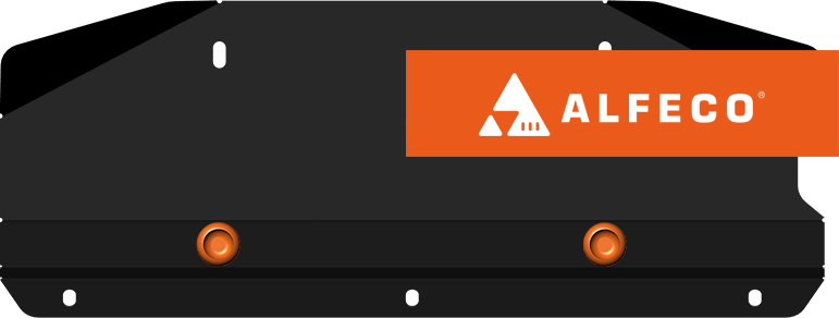 Защита Alfeco для радиатора (малая) SsangYong Actyon II 2010-2026. Артикул ALF.21.09