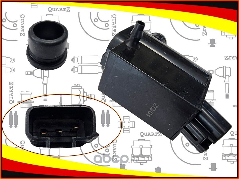 Насос стеклоомывателя (Quartz). Артикул QZ8533010290