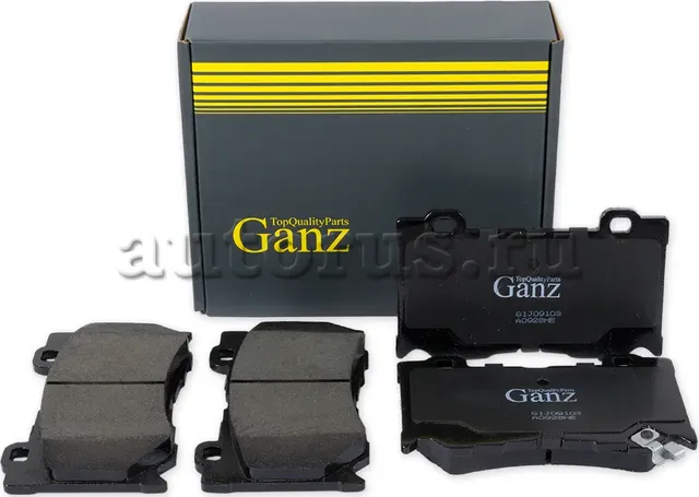 Колодки торм.пер. (Ganz). Артикул GIJ09103