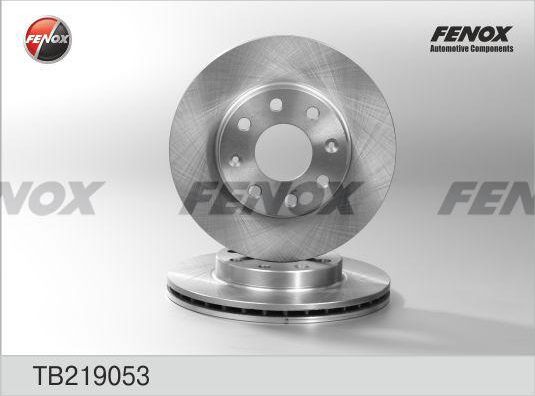 Тормозной диск Fenox передний для Chevrolet Aveo I 2003-2012. Артикул TB219053