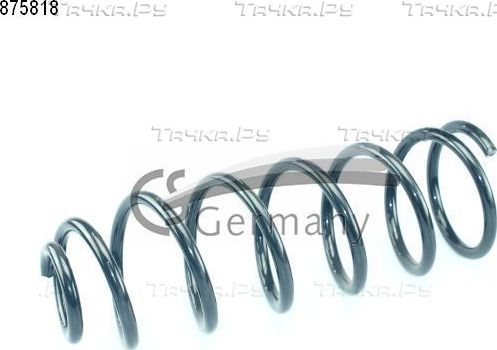 Пружина подвески CS-Germany задняя для Citroen C8 I 2002-2014. Артикул 14.875.818