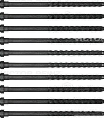 Комплект болтов ГБЦ Victor Reinz для Volkswagen Golf Sportsvan I 2014-2026. Артикул 14-32384-01