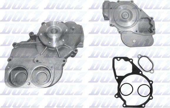 Помпа (водяной насос) Dolz для Mercedes-Benz Axor 2004-2026. Артикул M659