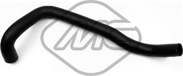 Патрубок радиатора (системы охлаждения) Metalcaucho нижний для Renault Scenic II 2003-2008. Артикул 09177