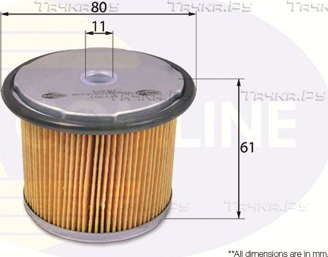Топливный фильтр Comline для Citroen Evasion 1994-2002. Артикул EFF003