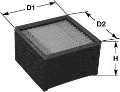 Топливный фильтр Clean Filters. Артикул MG3605