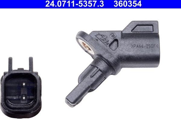 Датчик ABS ATE. Артикул 24.0711-5357.3