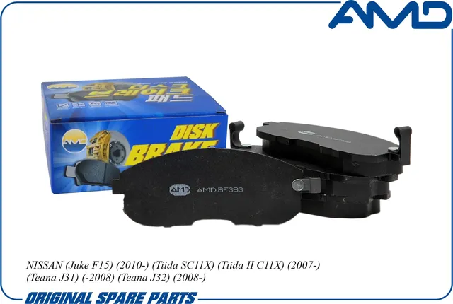 Колодка дискового тормоза D1060-EM10A/AMD.BF383 AMD AMD. Артикул AMDBF383