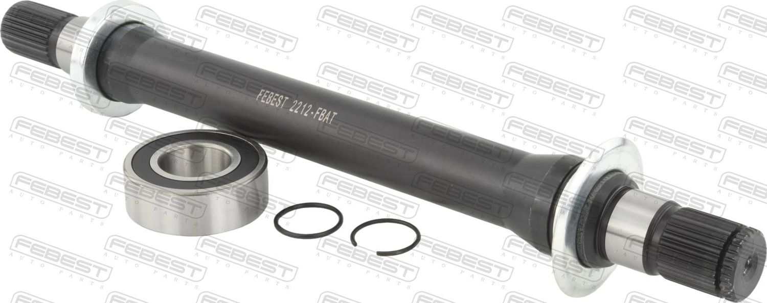 Полуось (привод в сборе, приводной вал) Febest. Артикул 2212-FBAT