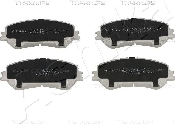 Тормозные колодки ASHIKA передние для Renault Koleos II 2016-2026. Артикул 50-01-160