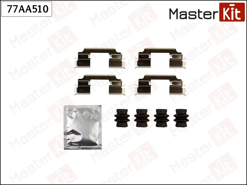 Комплект установочный тормозных колодок MERCEDES-BENZ S-CLASS 13- (Master KIT). Артикул 77AA510